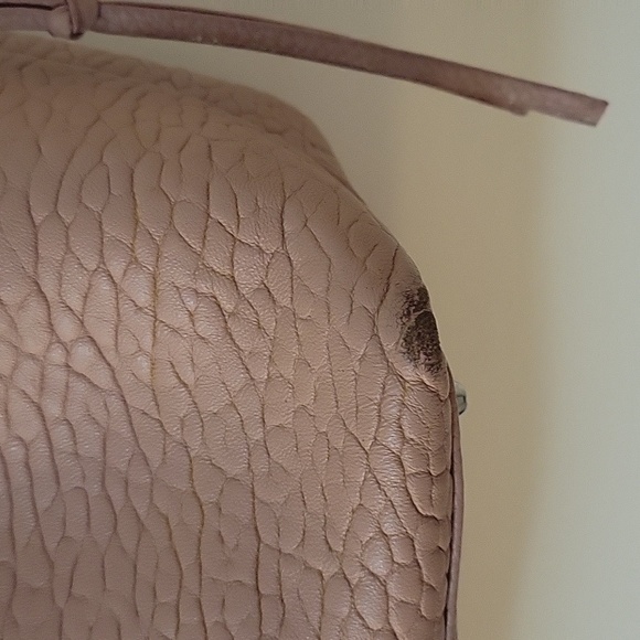 Vince CAMUTO Precious Blush Lambskin Steph Hobo Nappy Tote Bag - Picture 5 of 16